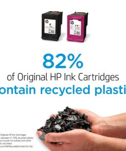 HP 63 Black Ink Cartridge | Works with HP DeskJet 1112, 2130, 3630 Series; HP ENVY 4510, 4520 Series; HP OfficeJet 3830, 4650, 5200 Series | Eligible for Instant Ink | F6U62AN 27 71RaOhwGsyL 2