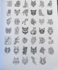 Alternative view of Fox Coloring Book: An Adult Coloring Book of 40 Stress Relief Fox Designs to Help You Relax and Unwind (Animal Coloring Books)