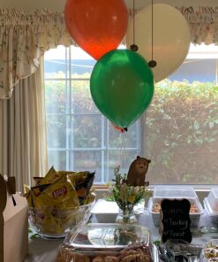 Sweet Baby Co. Neutral Sage Green Balloon Garland Kit Woodland Arch with Light Sage, Cocoa, Brown, Gold, White Balloons for Baby Shower Decorations, Hunter Jungle Theme Party Supplies, Safari Decor 48 71RezXsXX7L