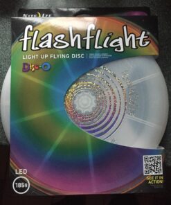 Nite Ize Flashflight LED Light Up Flying Disc Replaceable Batteries Disc-o 61 71RfWNz6MxL