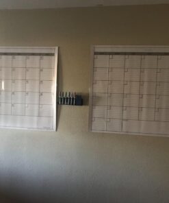 Dry Erase Monthly Extra Large White board Calendar for Wall, 38" by 50", Jumbo Laminated Erasable One Month Whiteboard Calendar, Huge Oversized Blank 30-Day Poster with Lines and Squares 28 71RfXTmzML