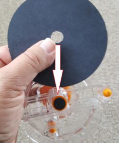 Fiskars Circle Cutter with 3 Replacement Blades - 1" to 8” Cut Length - Arts and Crafts Paper Cutter - Clear/Orange Paper Cutter & Refill Blades 36 71RfhqmGeoL