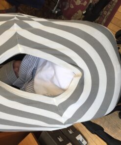 Baby Car Seat Cover Canopy and Nursing Cover Multi-Use Stretchy 5 in 1 Gift "The Harbor" by Copper Pearl 23 71Rh1VXL5XL