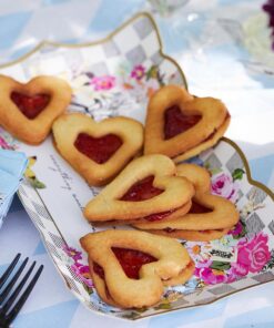 Talking Tables Truly Alice Food Serving Platter 12" x 7.5" a Tea Party Birthday, Multicolor 1 18 71RhY5nbJ9L