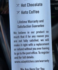 Zulay Kitchen Powerful Milk Frother Handheld Foam Maker for Lattes - Whisk Drink Mixer for Coffee, Mini Foamer for Cappuccino, Frappe, Matcha, Hot Chocolate by Milk Boss (Black) Midnight Black 35 71RiHdsx9wL