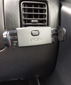 iOttie Easy One Touch Mini Air Vent Car Mount Holder Cradle for iPhone Xs Max R 8 Plus 7 Samsung Galaxy S10 E S9 S8 Plus Edge, Note 9 & Other Smartphone, 2.2 x 4.8 x 5.7 inches 32 71RiTsGtzYL