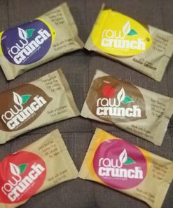Raw Crunch Bar (Box of 12) - Variety Pack - Organic, Gluten Free, Grain Free, Dairy Free, Low Carb, Low Sugar, Paleo, Plant Based Protein,150 Calorie Real Food Bar 9 71RidLKNMxL