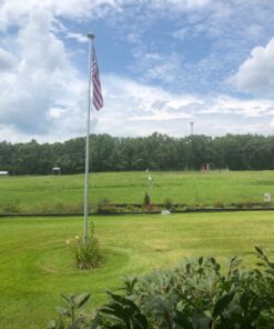 Made in USA Flags Co. - Heavy-Duty Commercial Grade American Flag with PolyMax Polyester, Sewn Stripes, Embroidered Stars & Solid Brass Grommets - Fade-Resistant, All-Weather Flag (3’x5’) 3 by 5 foot 42 71RitJ4QjL 3