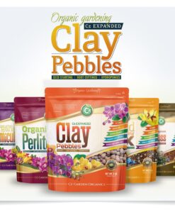 Expanded Clay Pebbles LECA Grow Media for Plants, Orchids, DWC Hydroponics, Aquaponics, Aquaculture Garden Soil Additive Conditioner Amendment Ceramsite Aggregate Cz Garden 2 LBS Cz Expanded Clay Pebbles 38 71RkAQmF7mL