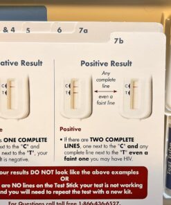 The OraQuick® In-Home HIV Test 1 Count (Pack of 1) - 36 71RkS7UhUiL