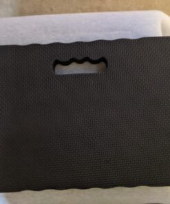 Large Kneeling Pad, High Density Foam Support Knee with Thick Kneeling Mat 17.8"x11"x1.5", Kneeler Pads for Work Gardening, Baby Bath, Yoga, Pray, Exercise, Fitness, 1 Pack BLACK 19 71RkZQaWmuL