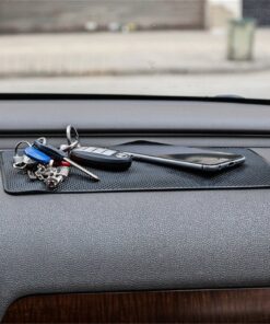 Alternative view of Bestwishes2u Grid-slip mats，Extra Large 27 x 15cm Magic Anti-Slip Non-Slip Mat Car Dashboard Sticky Pad Adhesive Mat for Cell Phone, CD, Electronic Devices, iPhone, Black