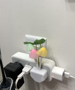 Rienar Sensor Led Night Light, Color Changing Plug-in LED Mushroom Dream Bed Lamp 59 71Ro1WGQL