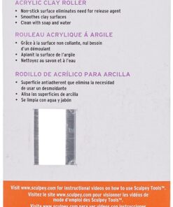 Alternative view of Polyform Sculpey Tools 8" Acrylic Roller, essential clay tool, use with multiple types of clay 8 inches