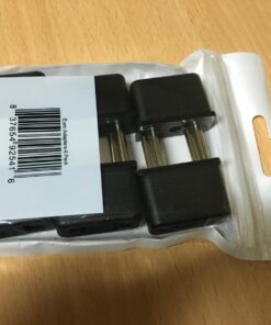 Ceptics USA, Canada to European Plug Adapter - Type C Adapter compatible in Europe, Canada to European travel plug adapter Ideal for Phones, Camera & more - CE Certified - RoHS Compliant - 6 Pack 23 71Rpg8ETVCL