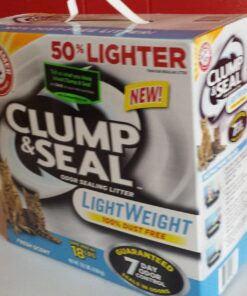 Arm & Hammer Clump & Seal Cat Litter, Fresh Home Scent 28lb 28-lb 37 71Rq340YNqL