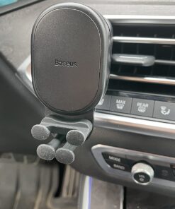 Wireless Car Charger, Baseus 15W Fast Charging Phone Mount for Car Vent, Car Phone Holder with Enlarged Charging Coil for iPhone 15 14 13 12 11 10 8 Pro Max Xs, Samsung Galaxy S&Note Series Google LG 54 71RqSwl92xL