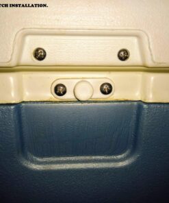 Igloo Hybrid Stainless and Plastic Latch (3.38 L x 0.57 W x 0.57 D Inches) - Black/Silver Black, Stainless Steel 57 71Rqw9tppnL