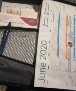 Case-It The Classic Zipper Binder - 2 Inch O-Rings - Multiple Pockets - 800 Sheet Capacity - Comes with Shoulder Strap - Purple D-251 23 71RrD7y94BL