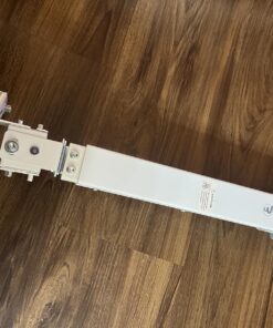 WALI Universal Projector Mount, Projector Ceiling Mount with 25.6'' Extendable Arms, Projector Mounting for Ceiling Adjustable Height Holds up to 44 lbs Projector Holder/Hanger (PM-001-W), White 34 71Rrjca8U L