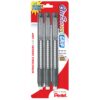 Pentel® Clic Erasers®, 5", Assorted Barrel Colors, Pack Of 3 Black / Blue 1 Pack of 3 ZE21BP3-K6 28 71RslQLRJ4L