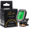 Ranch Guitar Tuner Clip On for Acoustic/Electric Guitar, Ukulele, Violin, Bass, Banjo & Chromatic Tuning Modes - Classical Black 17 71RtEF2U9BL