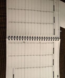 Action Appointment Book (8.5 x 11 inches) Undated 2 Page Weekly Spreads for Daily and Hourly Schedule Tracking Large (8.5" by 11") 21 71RtFX7qw8L