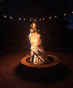 Foxlux String Lights - 48 ft LED Outdoor String Lights - Shatterproof, Waterproof Pergola Lights - 15 Hanging Sockets, Light Sensor, Edison Bulbs - Decor for Patio, Backyard, Garden, Bistro 36 71RtFo3WIwL