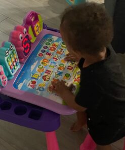 VTech Touch and Learn Activity Desk Deluxe, Pink Standard Packaging 26 71Rudf7iVmL