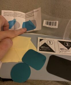 tryone Metal Plate for Magnetic Car Mount 4 Pack Disc with 3M Adhesive Compatible with Phone Magnets/Cell Phone Automobile Magnet Cradles, No Logo or Hole, 2 Rectangle 2 Round, Black&Silver 38 71Rv68yUC9L 2