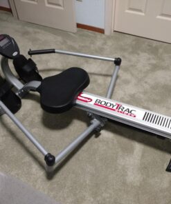 Stamina BodyTrac Glider Hydraulic Rowing Machine with Smart Workout App - Rower Workout Machine with Cylinder Resistance - Up to 250 lbs Weight Capacity Glider 1050 37 71RvQv20chL