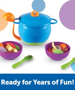 Learning Resources,Plastic, New Sprouts Soup's On!, 23 Pieces,Multicolor,5" Soup's On! 22 71RxLBoAPiL