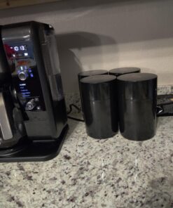 COFFEEVAC 1LB Patented Airtight Multi-use Vacuum Works as Smell Proof Ground Coffee Bean Containers. Black Cap and Body, 1.85-Liter/1.6-Quart Black Cap & Body 31 71RxLO4ghKL