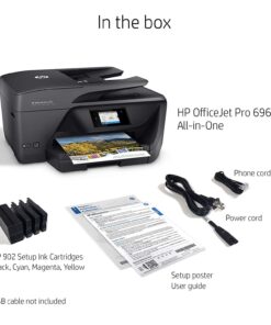 HP OfficeJet Pro 6968,Color All-in-One Wireless Printer, HP Instant Ink or Amazon Dash replenishment ready (T0F28A) 19 71RyGK 6vGL