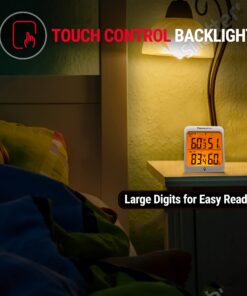 ThermoPro TP63B Indoor Outdoor Thermometer Wireless Hygrometer, 500FT Inside Outside Thermometer, Remote Temperature Monitor with Cold-Resistant Sensor, Outdoor Thermometers for Patio Home Greenhouse 31 71RyWoYLVJL