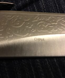 ASR Outdoor 13.5 inch Animal Head Decorative Collector's Hunting Knife with Ornamental Scabbard Black Wolf 32 71RyY3ubYkL