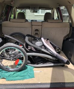 Graco FastAction Fold Jogger Travel System | Includes the FastAction Fold Jogging Stroller and SnugRide 35 Infant Car Seat, Gotham 48 71RyfSwpCUL