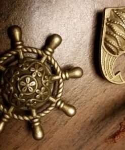 EvZ Leather Writing Journal Notebook, 7 Inches Vintage Nautical Spiral Blank String Diary Notepad Sketchbook Travel to Write in, Unlined Paper, Retro Pendants, Classic Embossed, Coffee 41 71Rz9vkQRLL