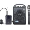 Hisonic HS120B Rechargeable & Portable PA (Public Address) System with Built-in UHF Wireless Microphone (1 Handheld +1 Belt-Pack) 3 71S OpZW97L