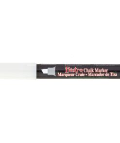 Uchida 483-C-0 Chisel Tip Bistro Chalk Marker, White 20 71S01wDiL