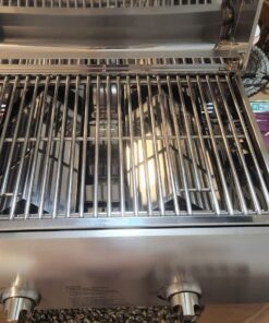 Cuisinart CGG-306 Chef's Style Portable Propane Tabletop 20,000, Professional Gas Grill, Two 10,000 BTU Burners, Stainless Steel Professional Gas Grill, Two-Burner, Stainless Steel 46 71S0QudHqL