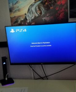 NB North Bayou TV Monitor Wall Mount Bracket Full Motion Articulating Swivel for 17-27 Inch Monitors with Gas Spring (Black Single Extension) F120-B Black 38 71S0pDOG2vL