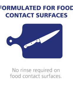 PURELL Foodservice Surface Sanitizer Spray, Fragrance Free, 32 fl oz Capped Bottle with Spray Trigger in Pack (Pack of 3) - 3341-03 9 71S12Cp0mL