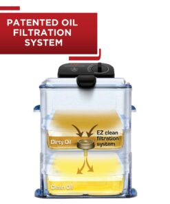 Alternative view of T-fal Ultimate EZ Clean Stainless Steel Deep Fryer with Basket 3.5 Liter Oil and 2.6 Pound Food Capacity 1700 Watts Oil Filtration, Temp Control, Digital Timer, Dishwasher Safe Parts Stainless Steel
