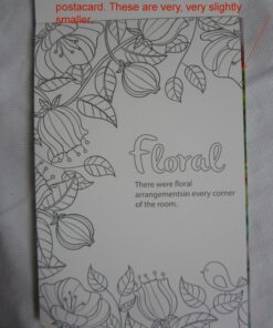 Color Therapy Coloring Books for Adult Relaxation DIY Stationery Cards Set with 32 Designs Coloring Stationery Note Cards Postcards, Hand Drawn Hand Written Greeting Card 72 71S2v4QzUGL