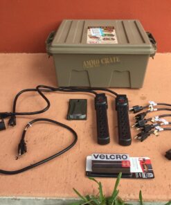 MTM ACR8-72 Ammo Crate Utility Box | Ammo, Survival or Hunting Gear Storage | O-Ring Seal for Water Resistant Dry Storage | Double Padlock tapped for Security | Carries 85lbs of Gear | Dark Earth 54 71S3NzmbFuL