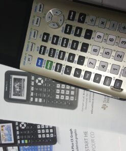 Texas Instruments TI-84 Plus CE Graphing Calculator, Gold 9 71S4OCkcJzL