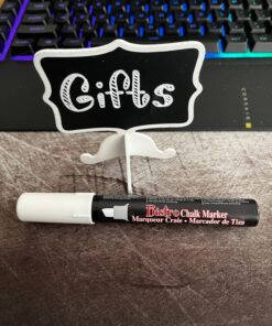 Uchida 483-C-0 Chisel Tip Bistro Chalk Marker, White 26 71S5IKLQrDL