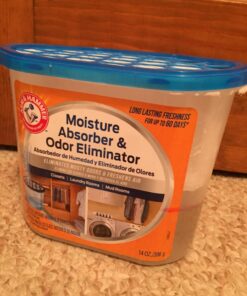 Arm & Hammer Fragrance Free Hanging Moisture Absorber and Odor Eliminator 2 Pack - Traps Moisture for Fresher, Cleaner Air 51 71S5MOSaZYL