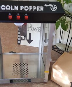 Great Northern Popcorn Black Bar Style Lincoln 8 Ounce Antique Popcorn Machine (Bar Style) Machine Only 40 71S5SiQEsL